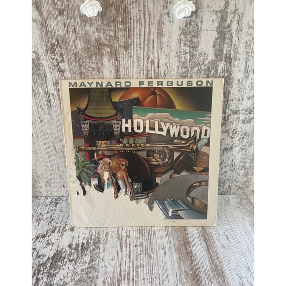 Vintage Maynard Ferguson Hollywood and Hot vinyl records bundle - Picture 3 of 8